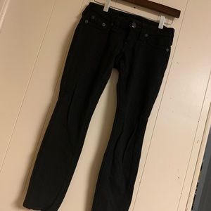 True religion black jeggings